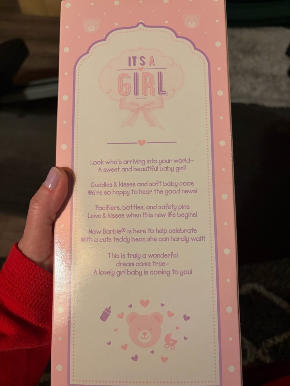 Barbie ‘It's A Girl' Collectible Doll - Picture 2 of 3